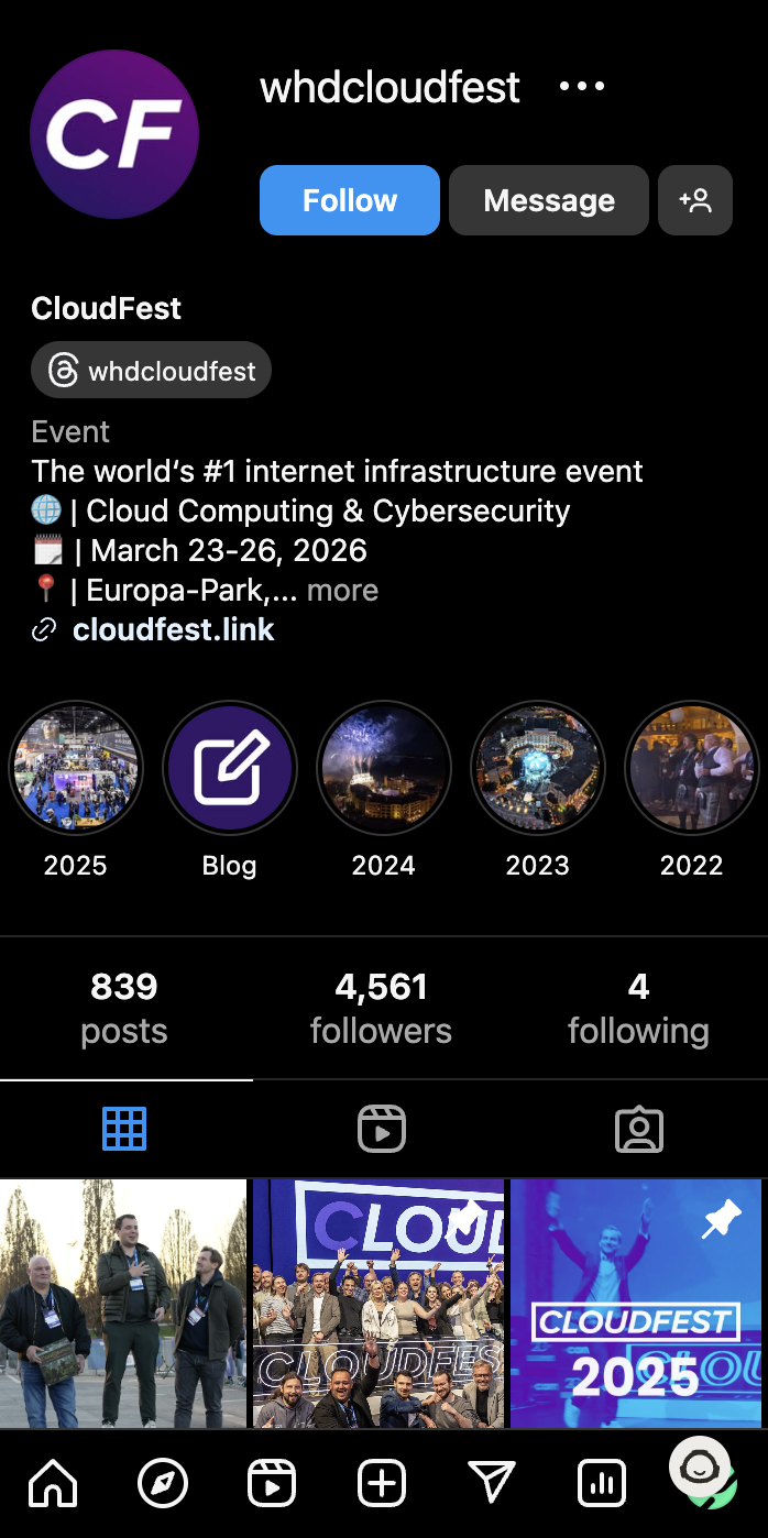 cloudfestdotlink