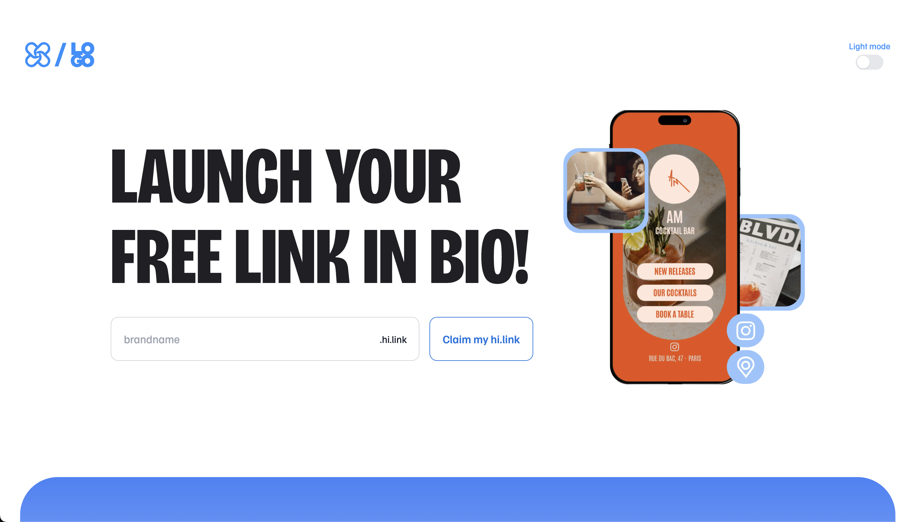 hi dot link homepage